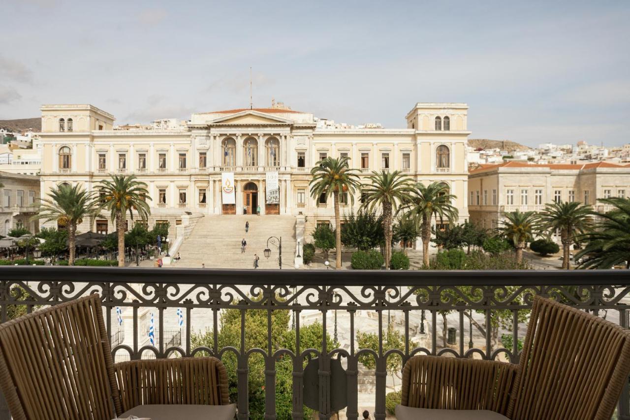 Syros Soul Luxury Suites Ermoupoli Exterior foto